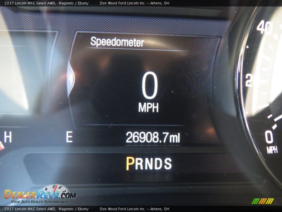 2017 Lincoln MKC Select AWD Magnetic / Ebony Photo #31