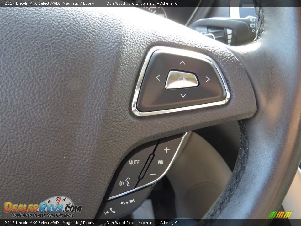 2017 Lincoln MKC Select AWD Magnetic / Ebony Photo #35