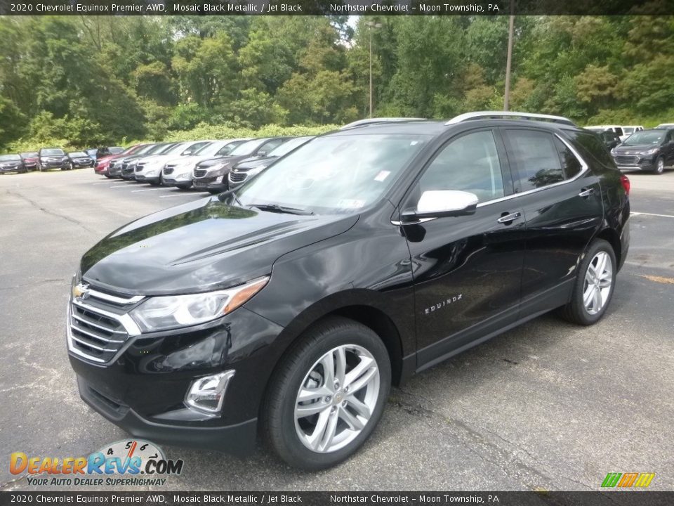 2020 Chevrolet Equinox Premier AWD Mosaic Black Metallic / Jet Black Photo #1