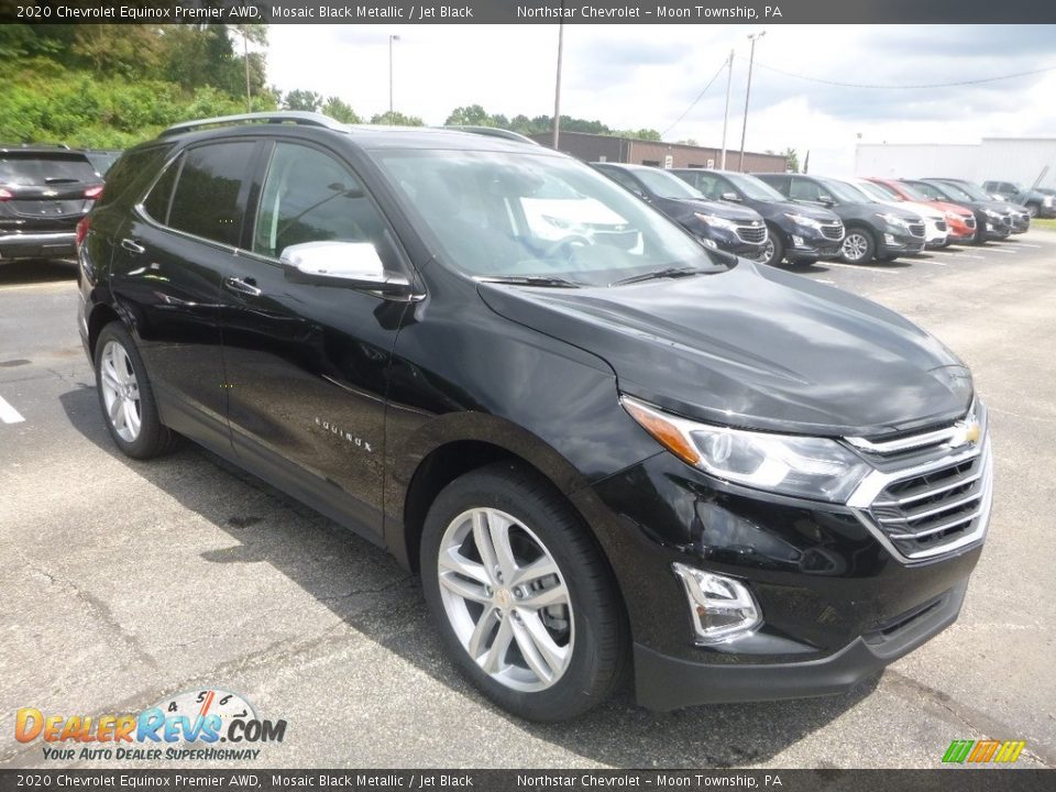 2020 Chevrolet Equinox Premier AWD Mosaic Black Metallic / Jet Black Photo #7