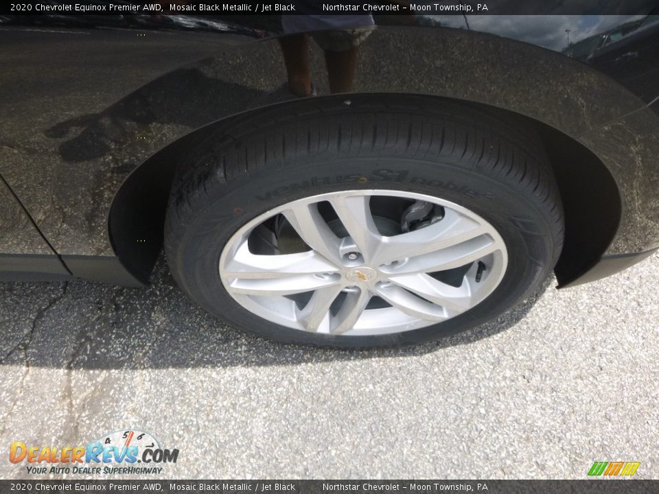 2020 Chevrolet Equinox Premier AWD Mosaic Black Metallic / Jet Black Photo #9