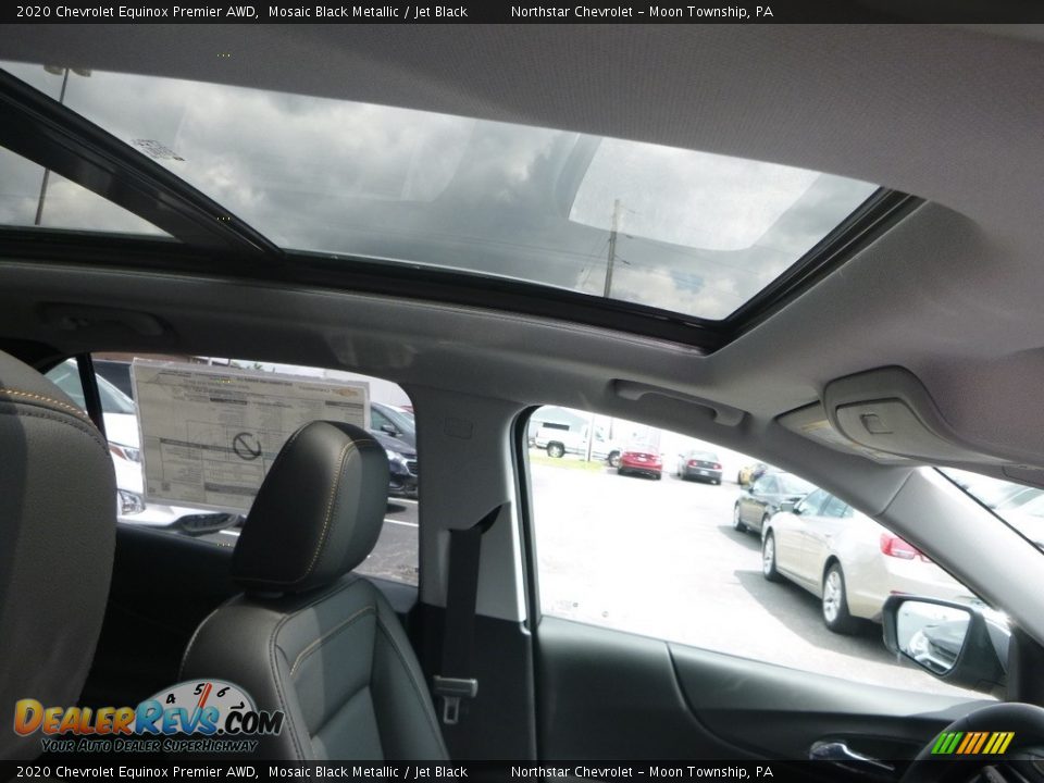 2020 Chevrolet Equinox Premier AWD Mosaic Black Metallic / Jet Black Photo #12