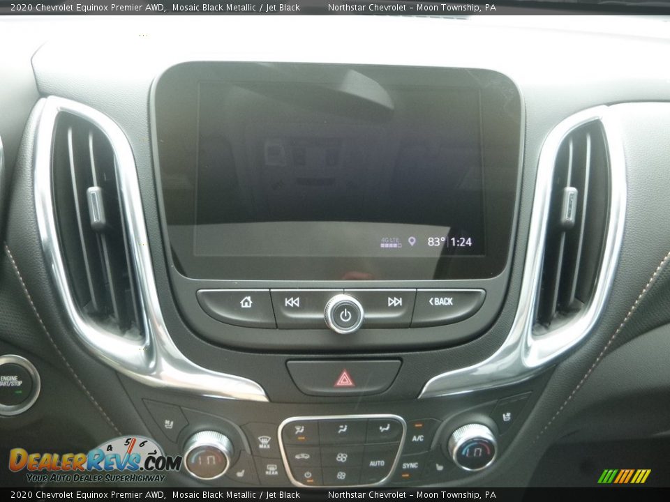 2020 Chevrolet Equinox Premier AWD Mosaic Black Metallic / Jet Black Photo #18