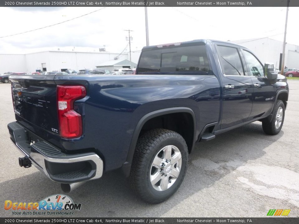 2020 Chevrolet Silverado 2500HD LTZ Crew Cab 4x4 Northsky Blue Metallic / Jet Black Photo #5