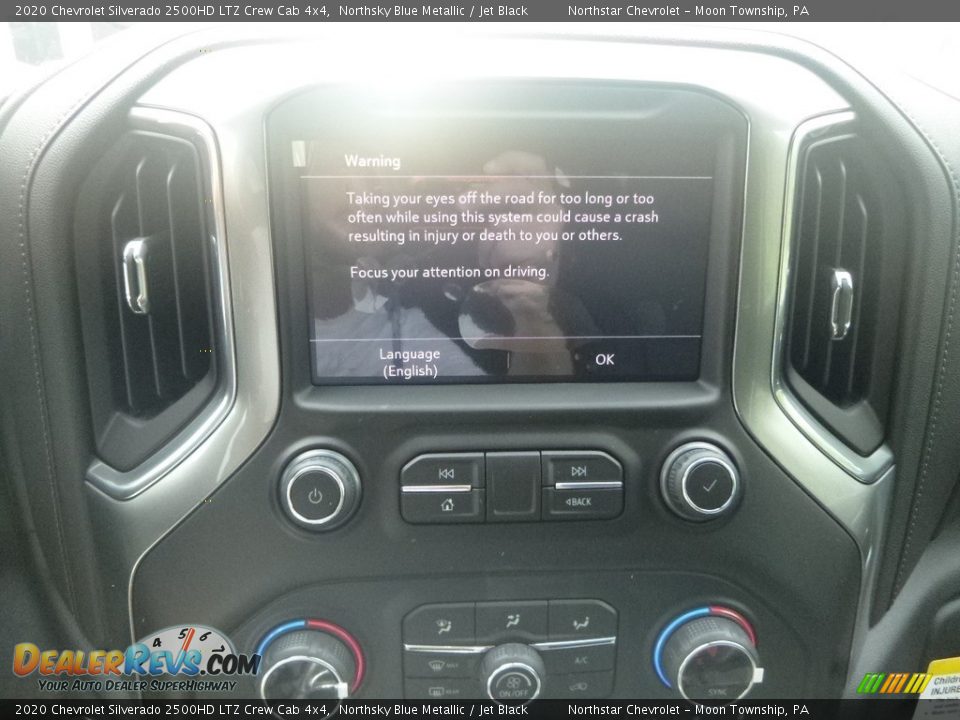 2020 Chevrolet Silverado 2500HD LTZ Crew Cab 4x4 Northsky Blue Metallic / Jet Black Photo #18