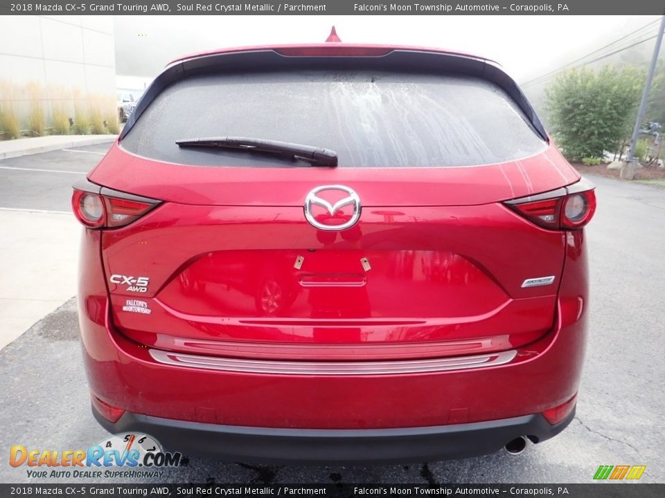 2018 Mazda CX-5 Grand Touring AWD Soul Red Crystal Metallic / Parchment Photo #3