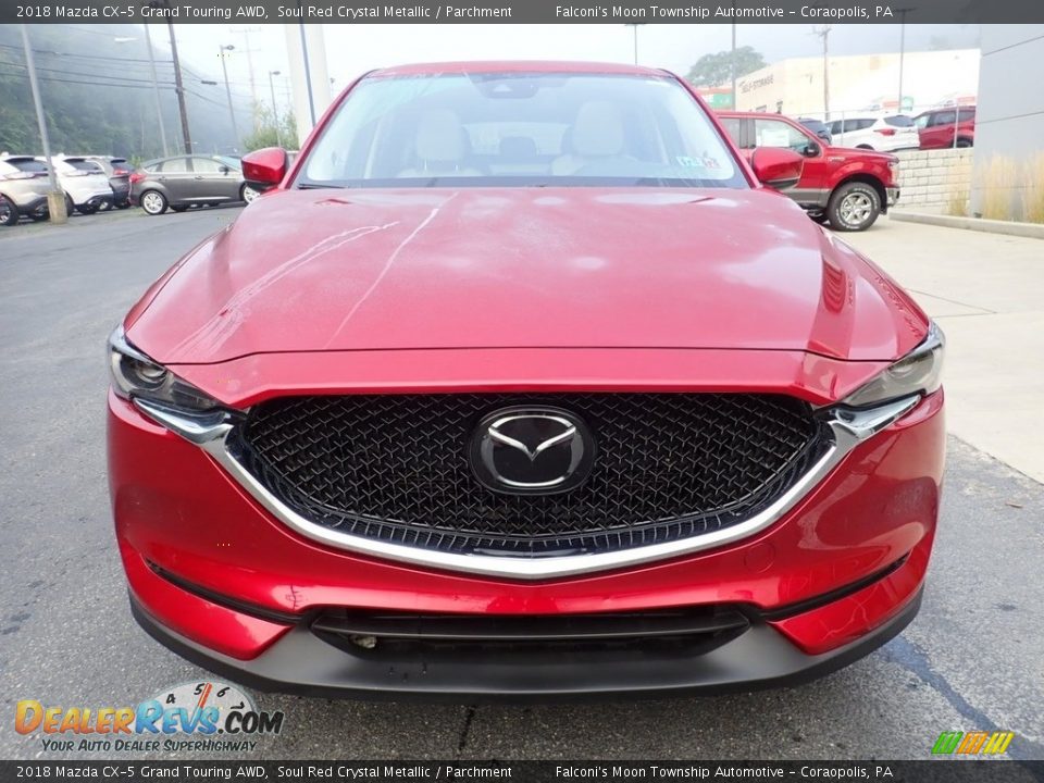 2018 Mazda CX-5 Grand Touring AWD Soul Red Crystal Metallic / Parchment Photo #8