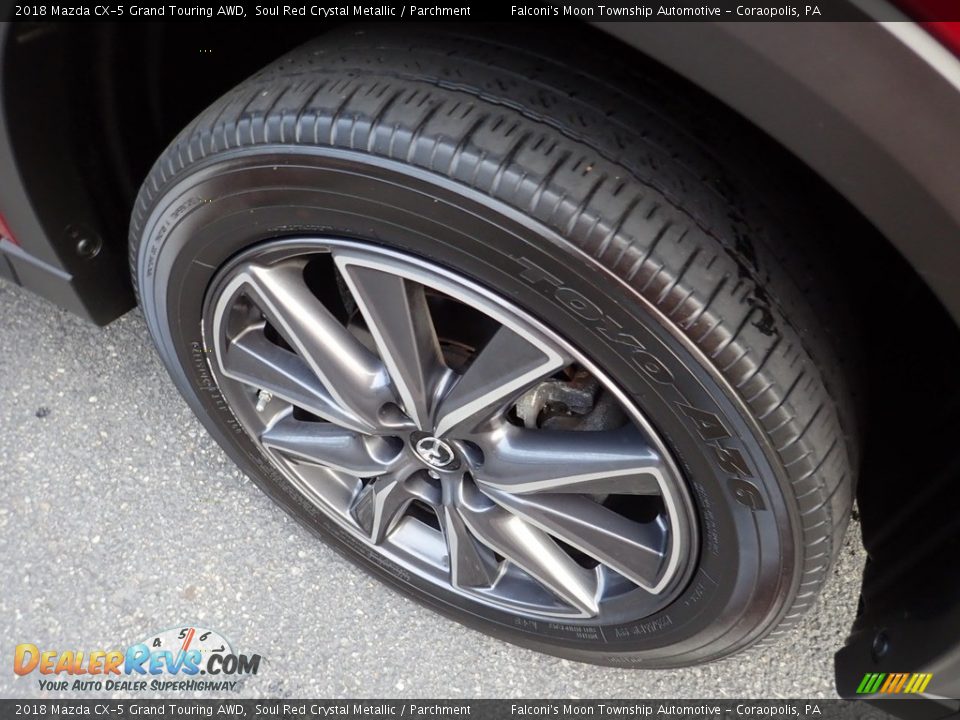 2018 Mazda CX-5 Grand Touring AWD Soul Red Crystal Metallic / Parchment Photo #10