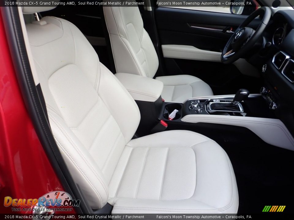 2018 Mazda CX-5 Grand Touring AWD Soul Red Crystal Metallic / Parchment Photo #11