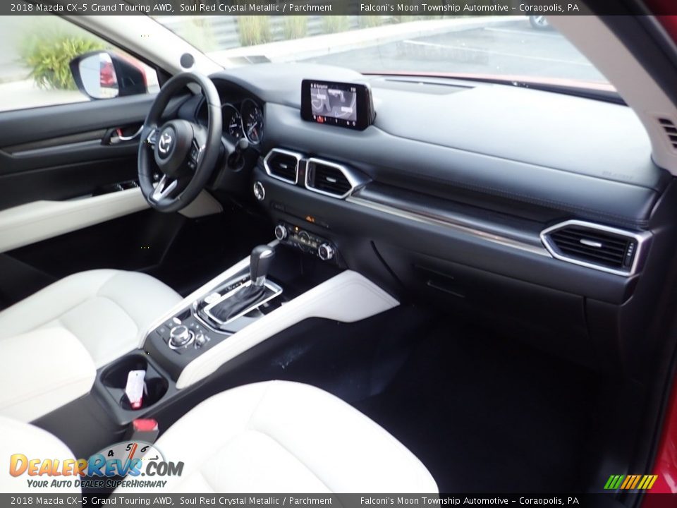 2018 Mazda CX-5 Grand Touring AWD Soul Red Crystal Metallic / Parchment Photo #12