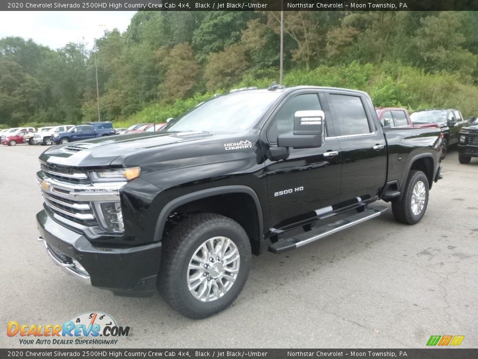 Front 3/4 View of 2020 Chevrolet Silverado 2500HD High Country Crew Cab 4x4 Photo #1