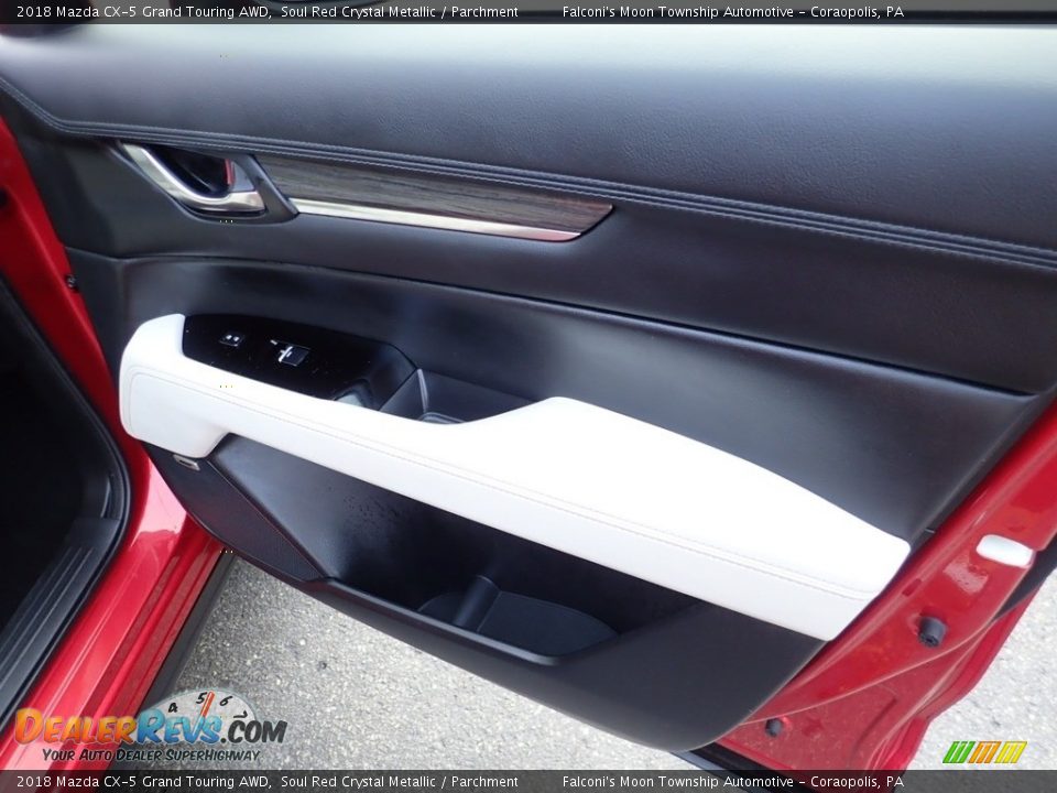 2018 Mazda CX-5 Grand Touring AWD Soul Red Crystal Metallic / Parchment Photo #13