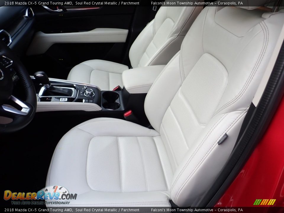 2018 Mazda CX-5 Grand Touring AWD Soul Red Crystal Metallic / Parchment Photo #15