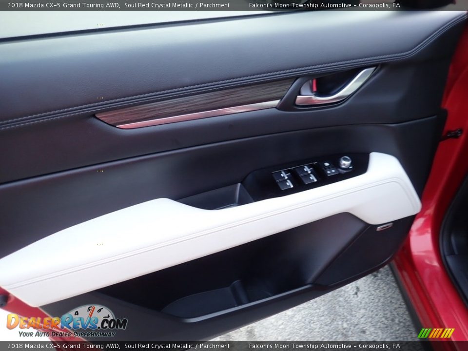 2018 Mazda CX-5 Grand Touring AWD Soul Red Crystal Metallic / Parchment Photo #18
