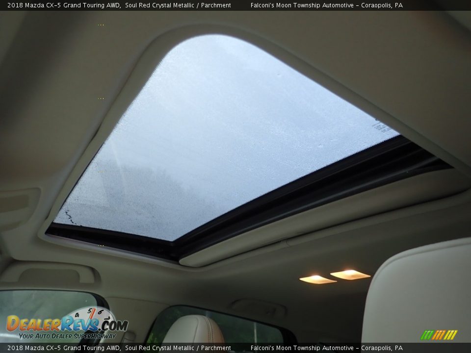 2018 Mazda CX-5 Grand Touring AWD Soul Red Crystal Metallic / Parchment Photo #20