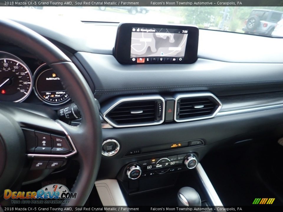 2018 Mazda CX-5 Grand Touring AWD Soul Red Crystal Metallic / Parchment Photo #22