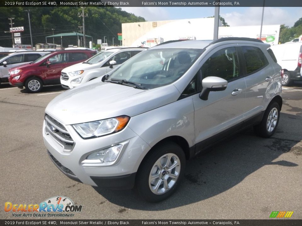 2019 Ford EcoSport SE 4WD Moondust Silver Metallic / Ebony Black Photo #5