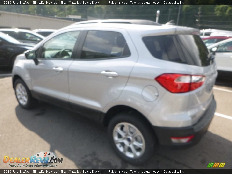 2019 Ford EcoSport SE 4WD Moondust Silver Metallic / Ebony Black Photo #6