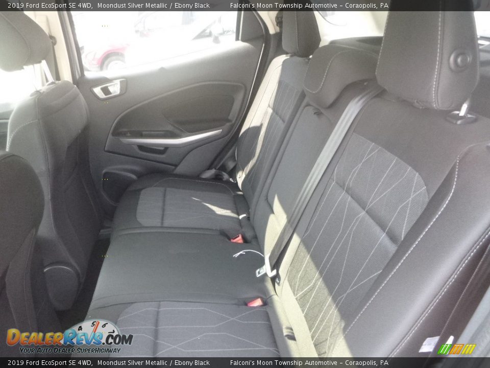 2019 Ford EcoSport SE 4WD Moondust Silver Metallic / Ebony Black Photo #8