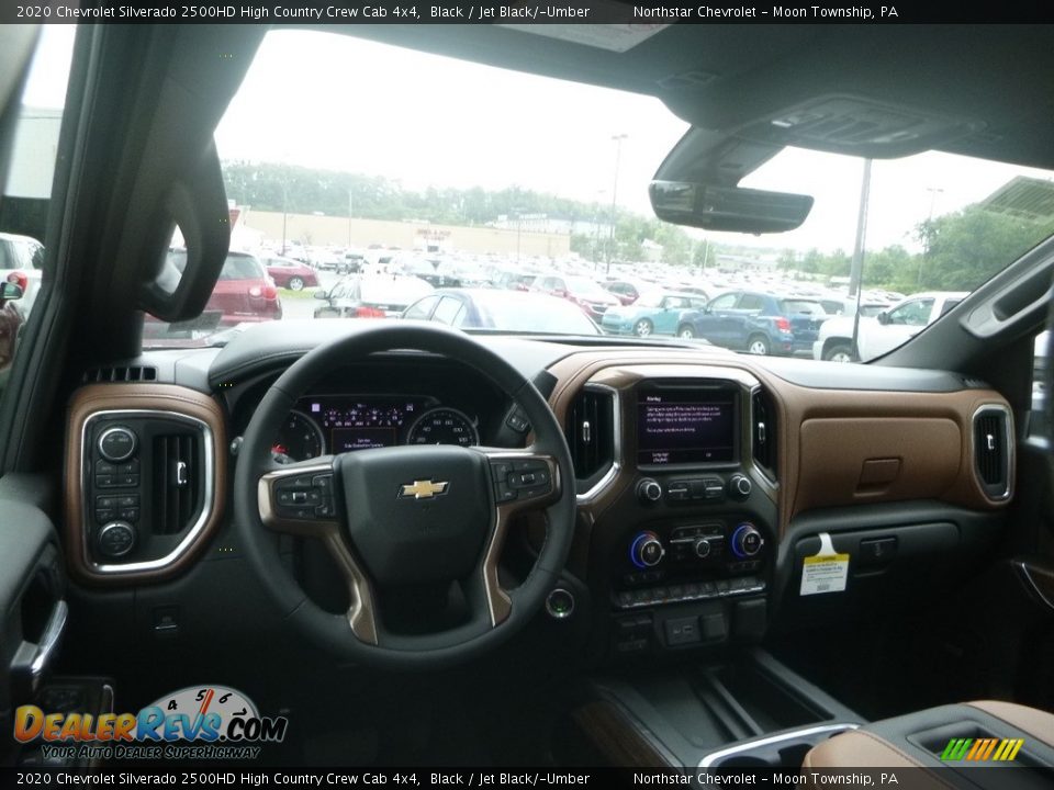Dashboard of 2020 Chevrolet Silverado 2500HD High Country Crew Cab 4x4 Photo #15