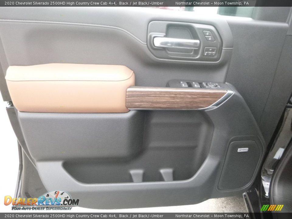Door Panel of 2020 Chevrolet Silverado 2500HD High Country Crew Cab 4x4 Photo #17