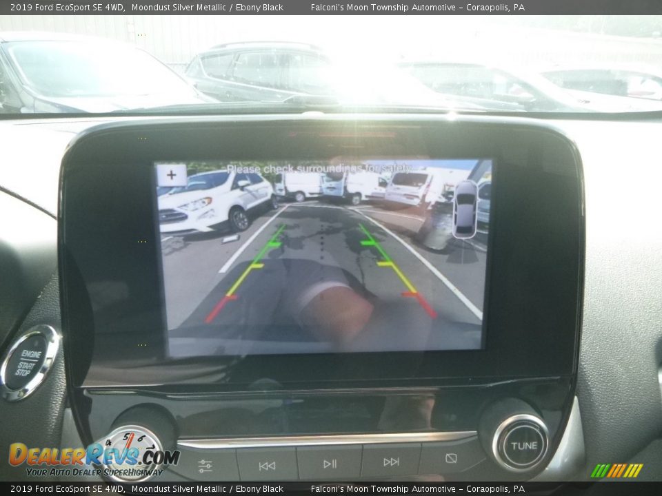 2019 Ford EcoSport SE 4WD Moondust Silver Metallic / Ebony Black Photo #14