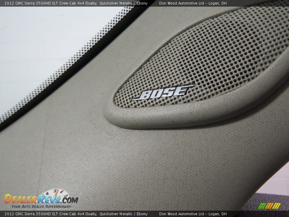 2012 GMC Sierra 3500HD SLT Crew Cab 4x4 Dually Quicksilver Metallic / Ebony Photo #3