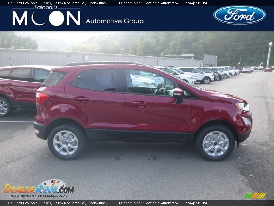 2019 Ford EcoSport SE 4WD Ruby Red Metallic / Ebony Black Photo #1
