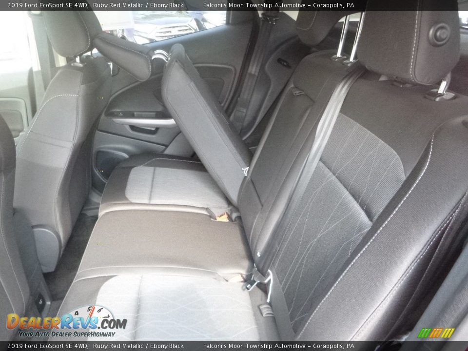 2019 Ford EcoSport SE 4WD Ruby Red Metallic / Ebony Black Photo #8