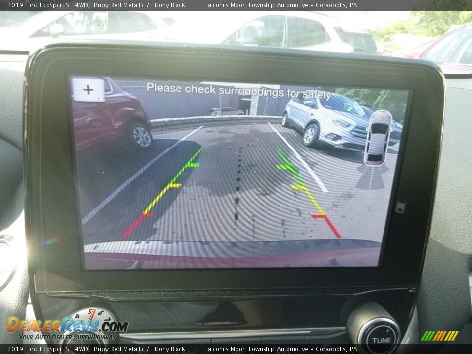 2019 Ford EcoSport SE 4WD Ruby Red Metallic / Ebony Black Photo #15