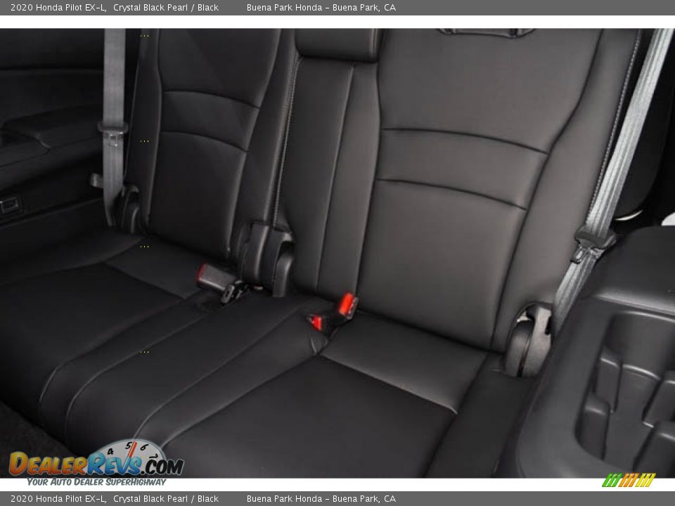 2020 Honda Pilot EX-L Crystal Black Pearl / Black Photo #29