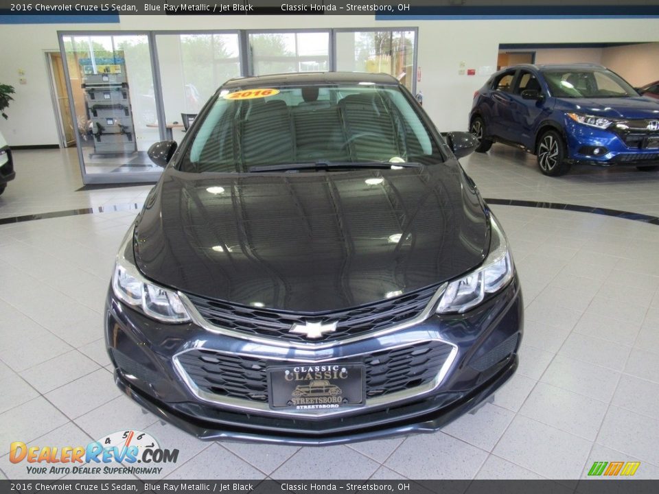 2016 Chevrolet Cruze LS Sedan Blue Ray Metallic / Jet Black Photo #2