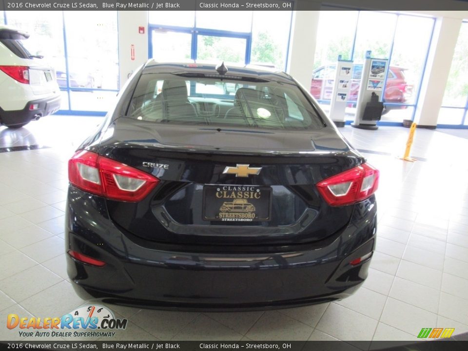 2016 Chevrolet Cruze LS Sedan Blue Ray Metallic / Jet Black Photo #8