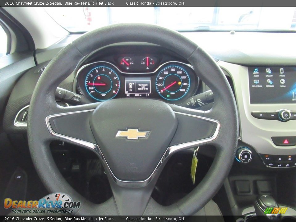 2016 Chevrolet Cruze LS Sedan Blue Ray Metallic / Jet Black Photo #27