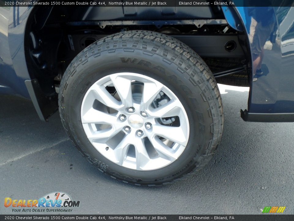 2020 Chevrolet Silverado 1500 Custom Double Cab 4x4 Wheel Photo #10