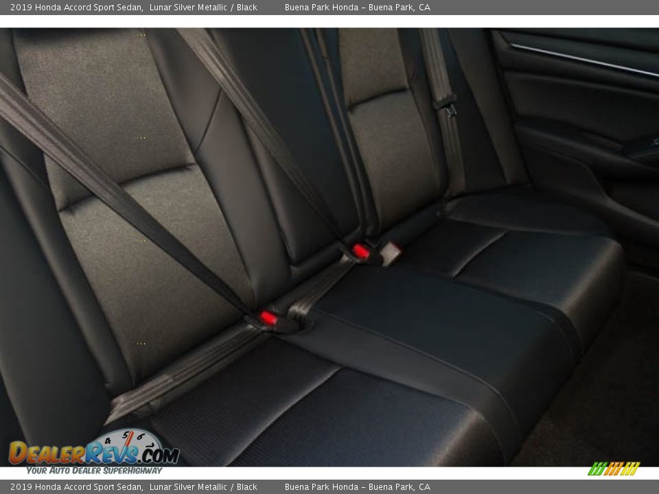 2019 Honda Accord Sport Sedan Lunar Silver Metallic / Black Photo #29