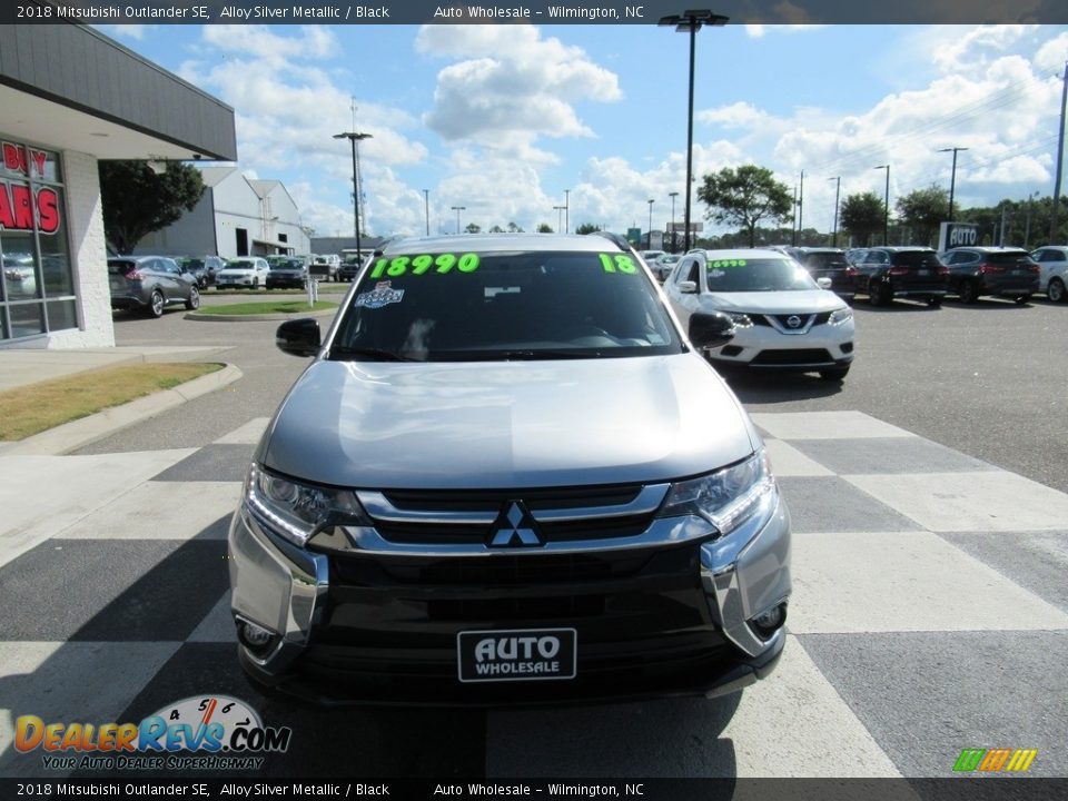 2018 Mitsubishi Outlander SE Alloy Silver Metallic / Black Photo #2