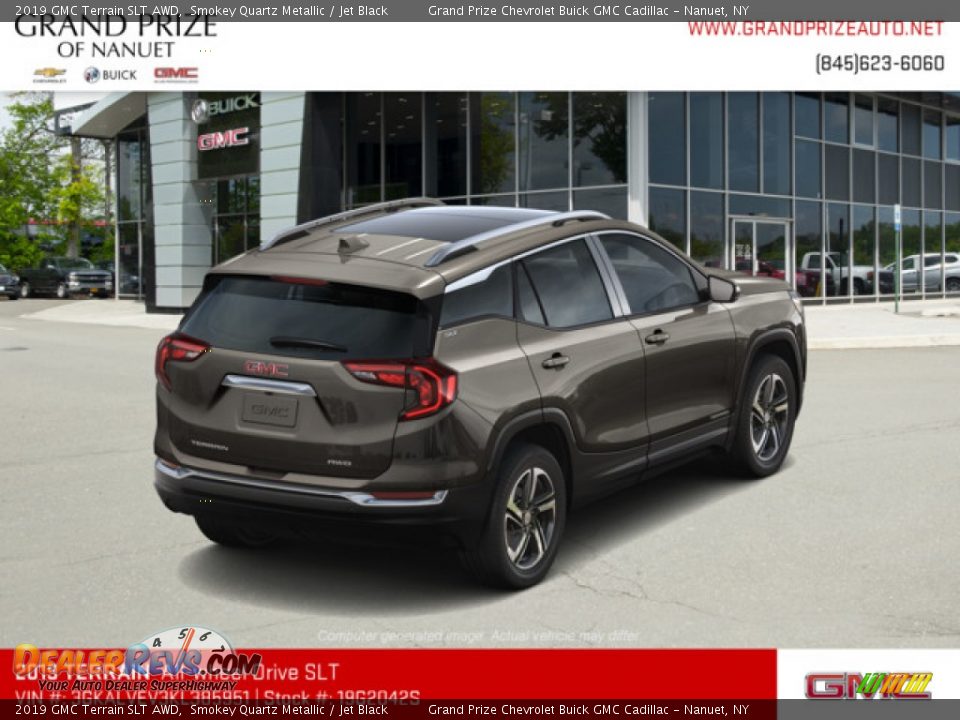 2019 GMC Terrain SLT AWD Smokey Quartz Metallic / Jet Black Photo #3