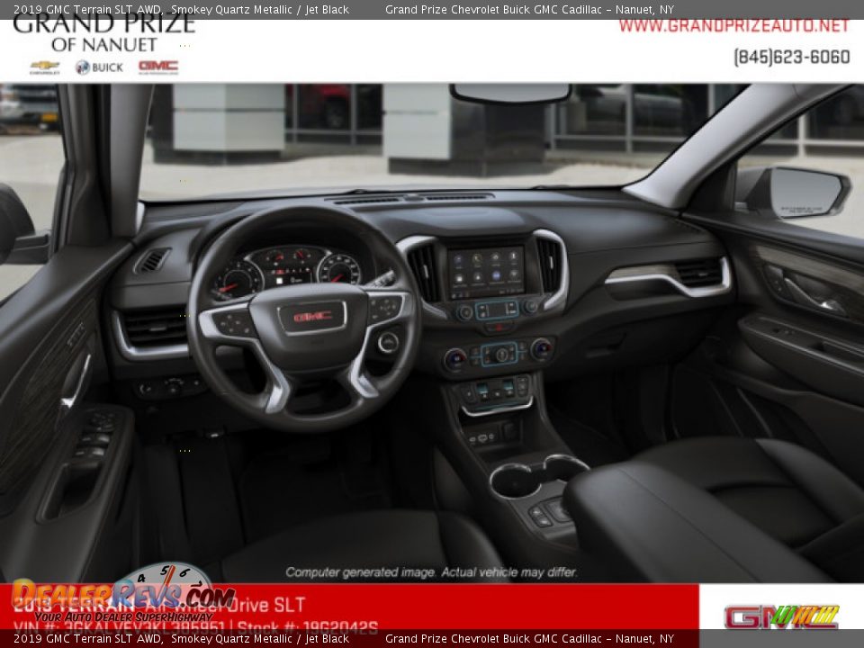 2019 GMC Terrain SLT AWD Smokey Quartz Metallic / Jet Black Photo #5
