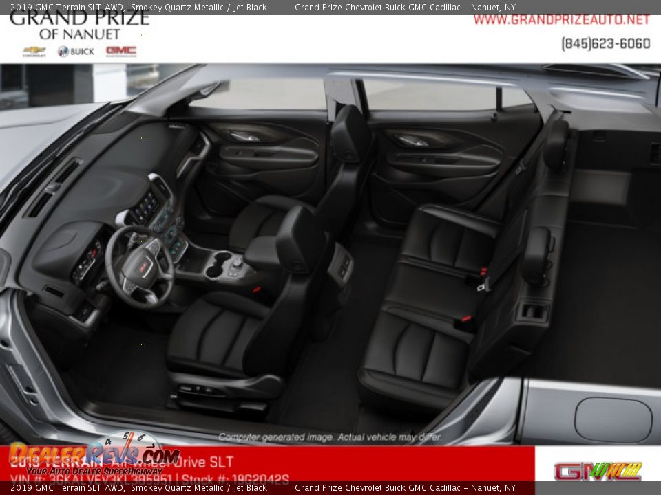 2019 GMC Terrain SLT AWD Smokey Quartz Metallic / Jet Black Photo #7