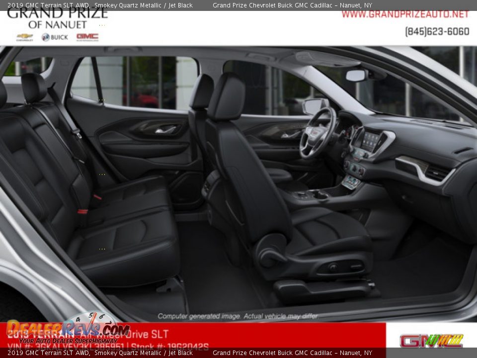 2019 GMC Terrain SLT AWD Smokey Quartz Metallic / Jet Black Photo #8
