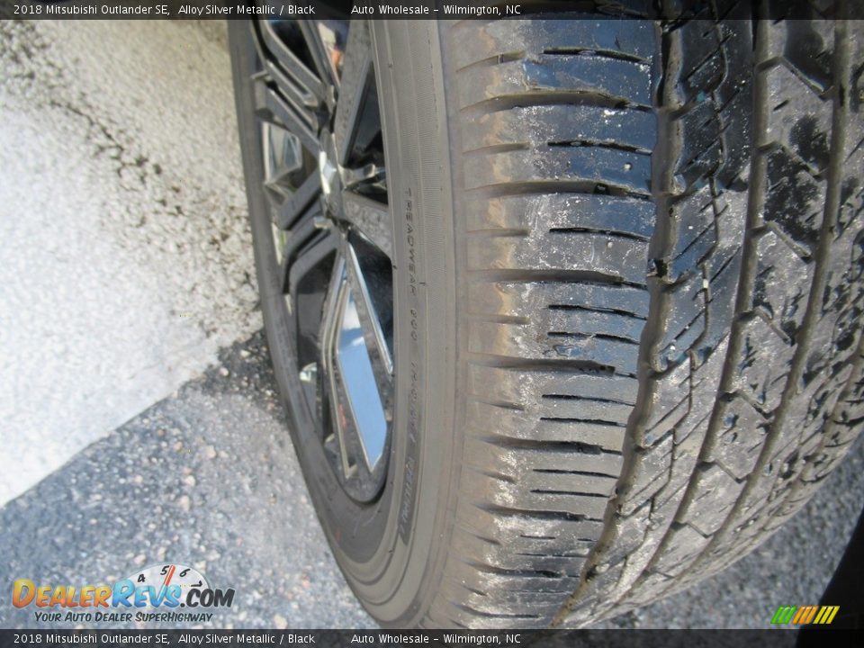 2018 Mitsubishi Outlander SE Alloy Silver Metallic / Black Photo #9