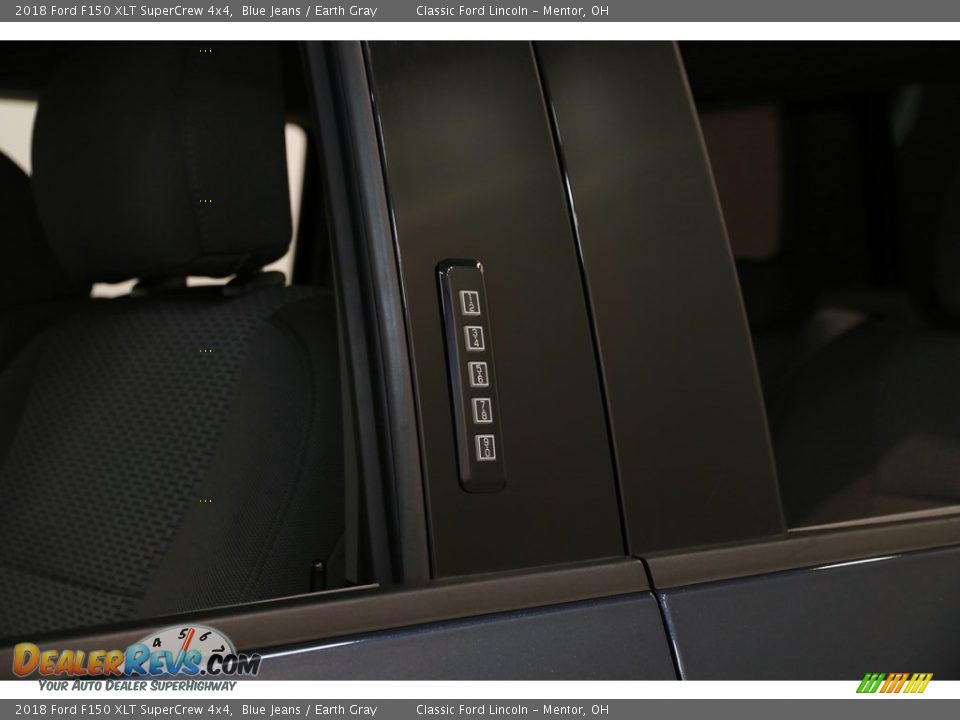 2018 Ford F150 XLT SuperCrew 4x4 Blue Jeans / Earth Gray Photo #4