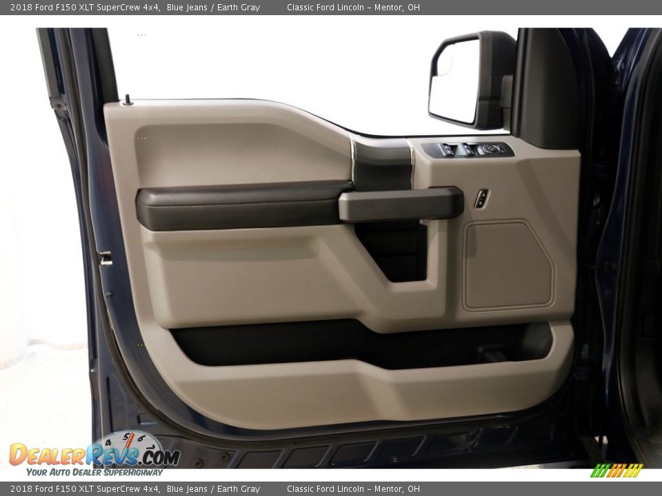 2018 Ford F150 XLT SuperCrew 4x4 Blue Jeans / Earth Gray Photo #5