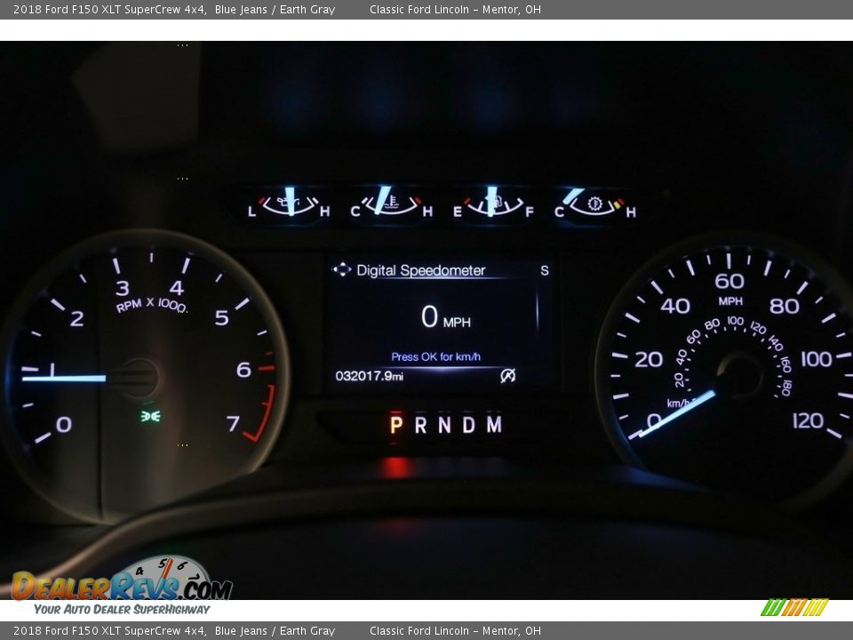 2018 Ford F150 XLT SuperCrew 4x4 Blue Jeans / Earth Gray Photo #8