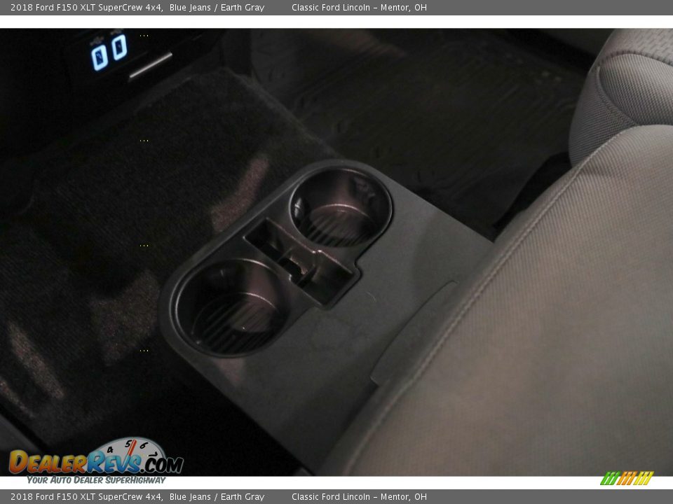2018 Ford F150 XLT SuperCrew 4x4 Blue Jeans / Earth Gray Photo #15