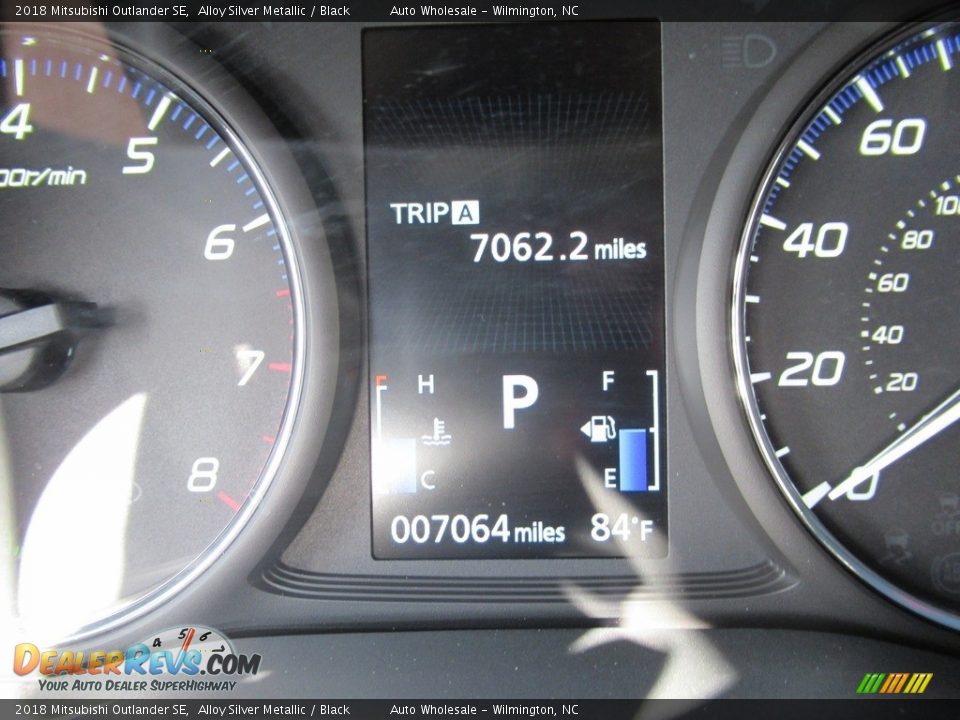 2018 Mitsubishi Outlander SE Alloy Silver Metallic / Black Photo #16
