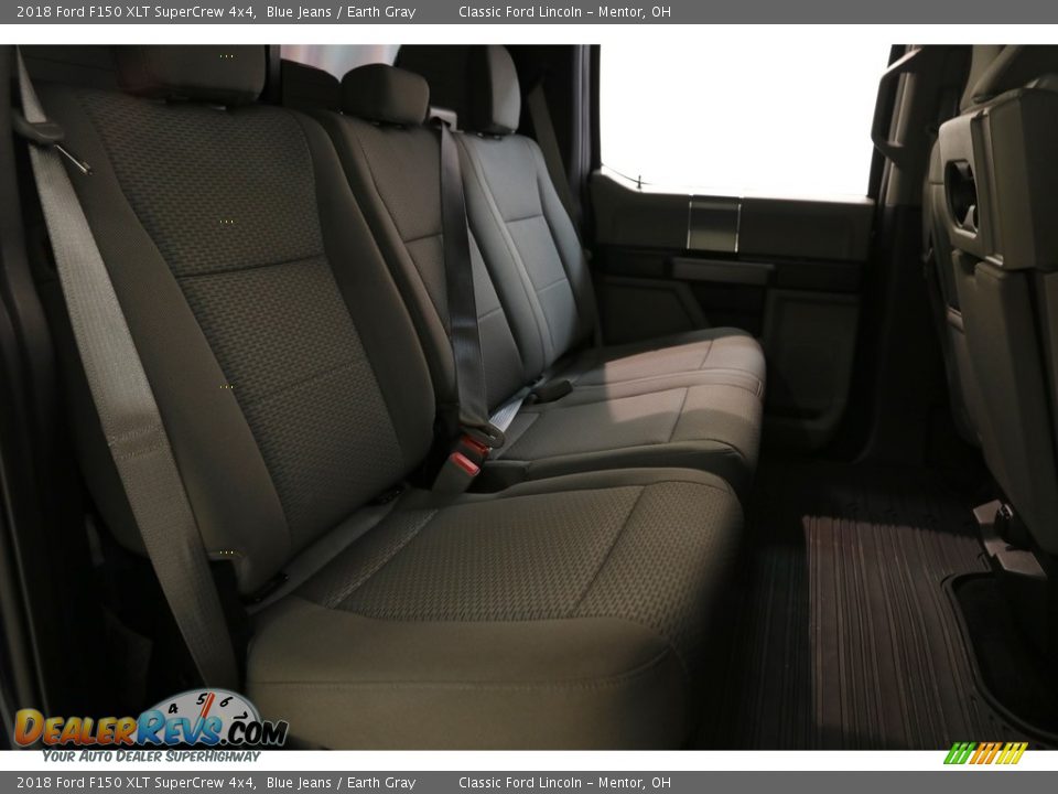 2018 Ford F150 XLT SuperCrew 4x4 Blue Jeans / Earth Gray Photo #17