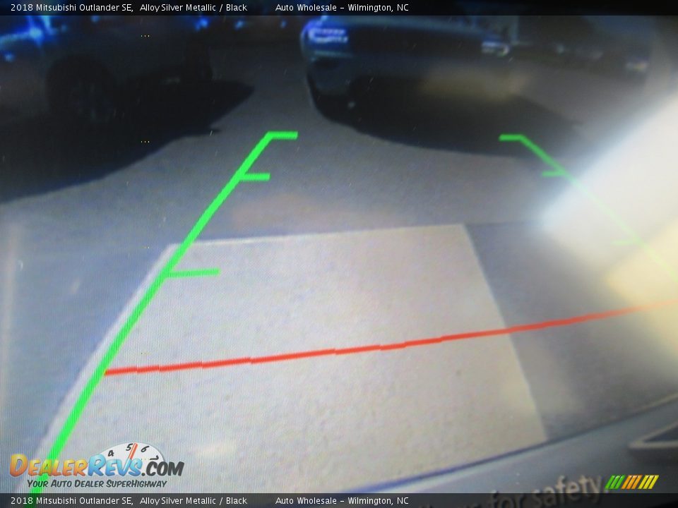 2018 Mitsubishi Outlander SE Alloy Silver Metallic / Black Photo #18