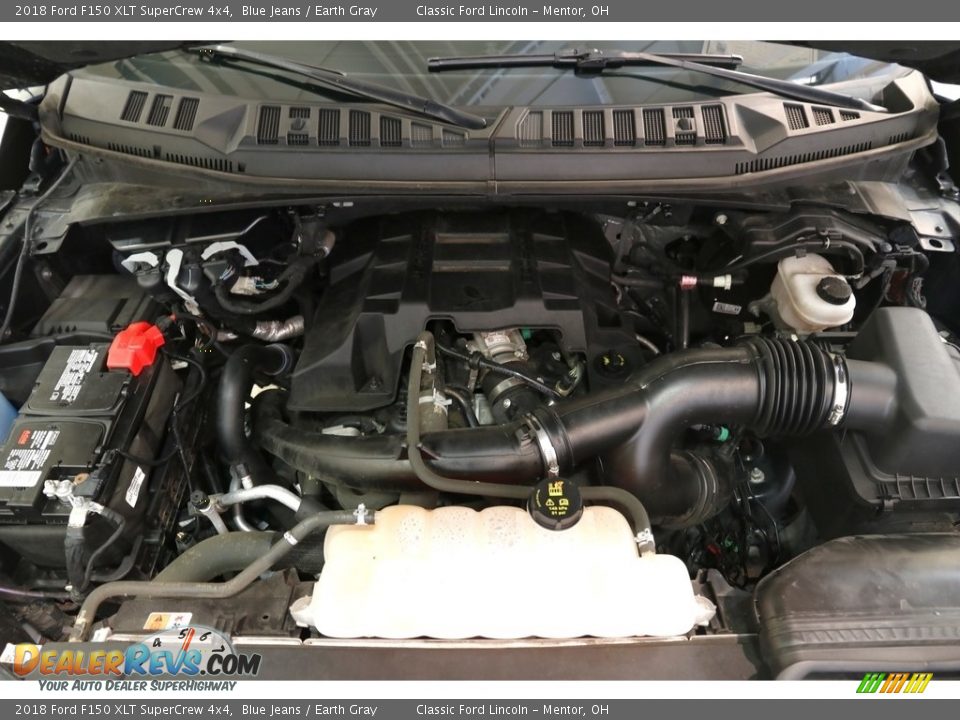 2018 Ford F150 XLT SuperCrew 4x4 Blue Jeans / Earth Gray Photo #20
